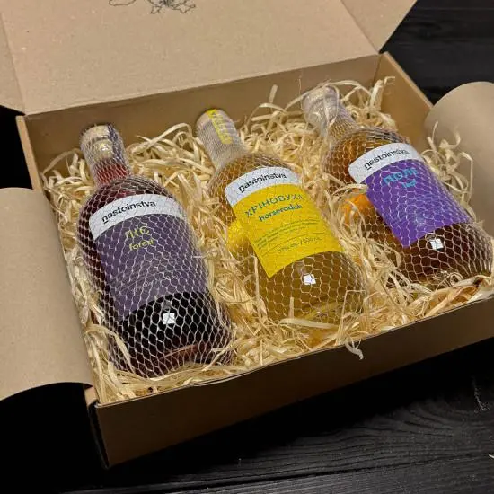"Cossack Power": Original alcoholic gift set