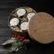 Эксклюзивный набор меда в деревянном тубусе | Персонализированный подарок на праздники