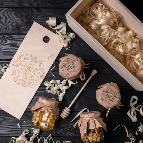 Honey gift: a set for important events, holidays and corporate celebrations