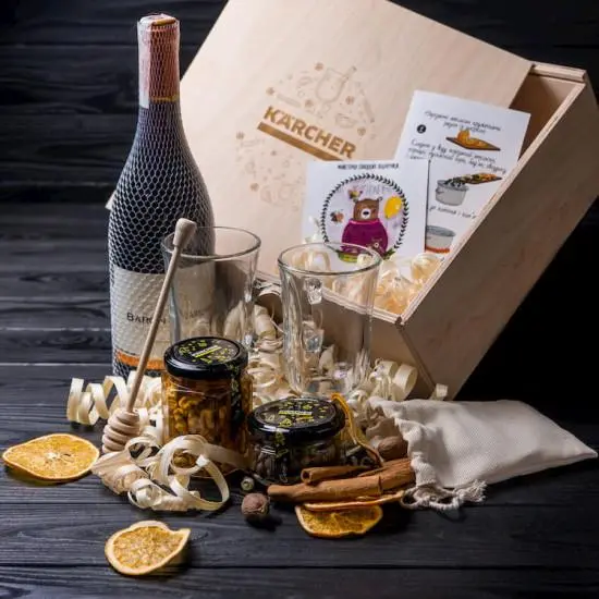 Mulled wine XL, wooden box