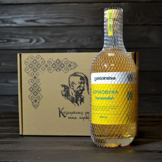 Хреновуха "Класичная" 0,5 л – Водка с Хроном | Украинский Вкус