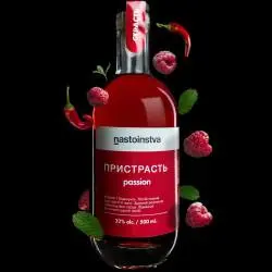 Пристрасть 0,5 л – Вишнева Настоянка | Український Лікер | П'яна вишня